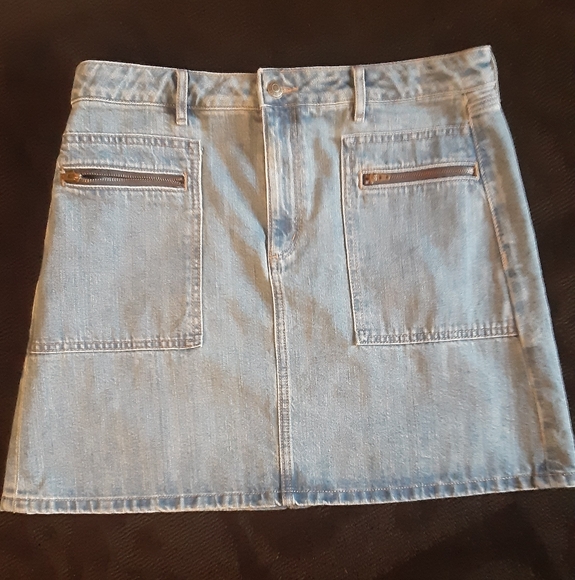 Loft Jean Skirt - Picture 1 of 7